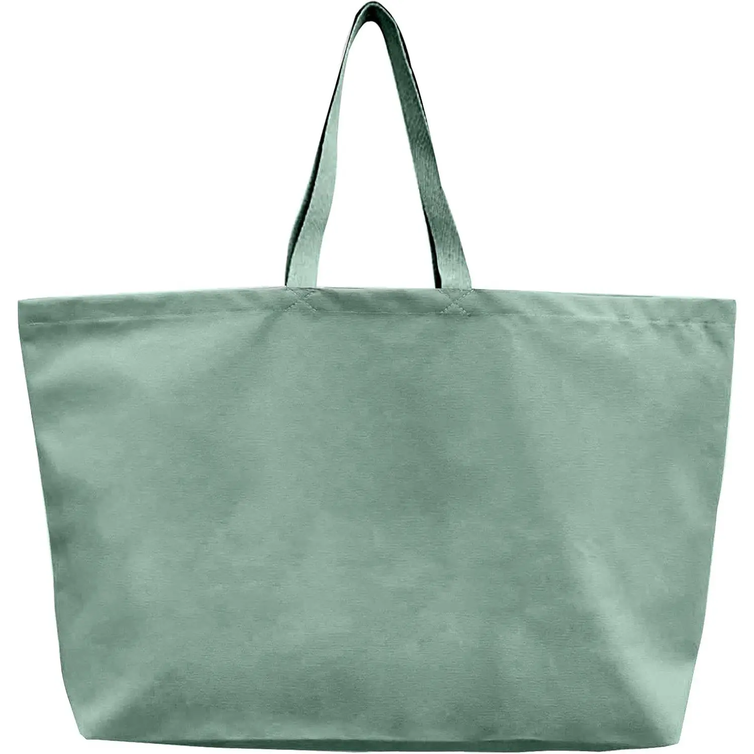 Large Canvas Tote Bag-Extra Big Shopping Beach Totes Bags  Largest Grocery Plain Solid Bag 28"x8"x16"