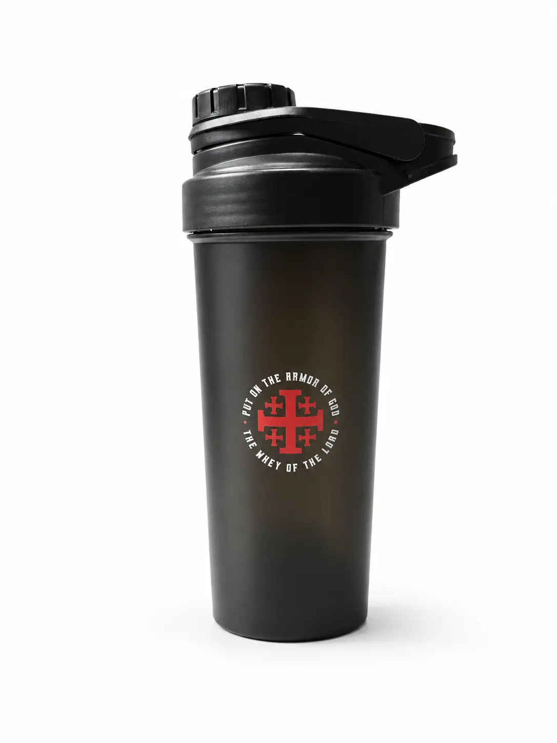 JERUSALEM CROSS SHAKER BOTTLE