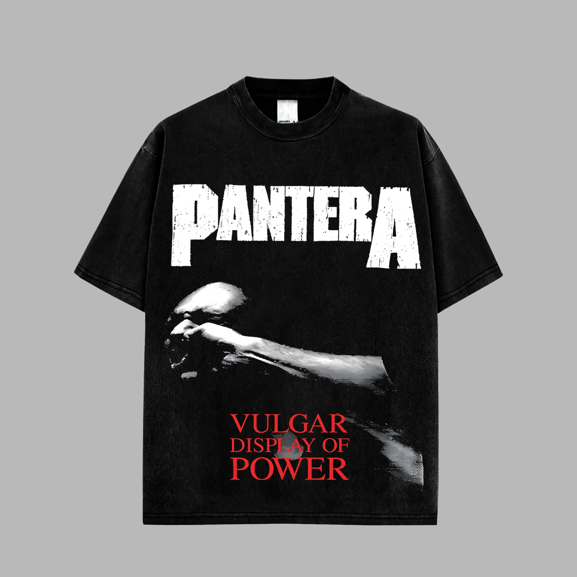 [$$$MANLIFE] Pantera "Walk" Vulgar Display of Power Retro Unisex T-Shirt – Pantera Band 100% Heavyweight Cotton, 90s Records Rock Groove Metal Cotton Tee, Groove Metal Rock Band Shirt, Oversized Vintage Tee, Heavy Metal Merch, Gift for Rock Fans