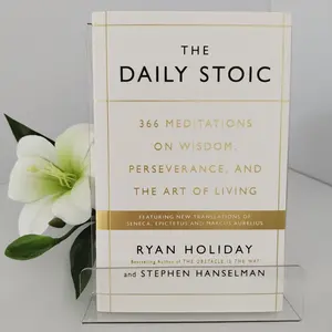 Daily Stoic Book, 366 Days of Wisdom & Reflection, Personal Development Insights, Essential Reading for Mindfulness, Daily Guided Journal