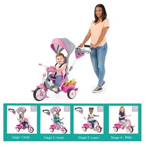 Little Tikes Perfect Fit 4-in-1-Trike - Pink Little Tikes Perfect Fit 4-in-1-Trike - Pink