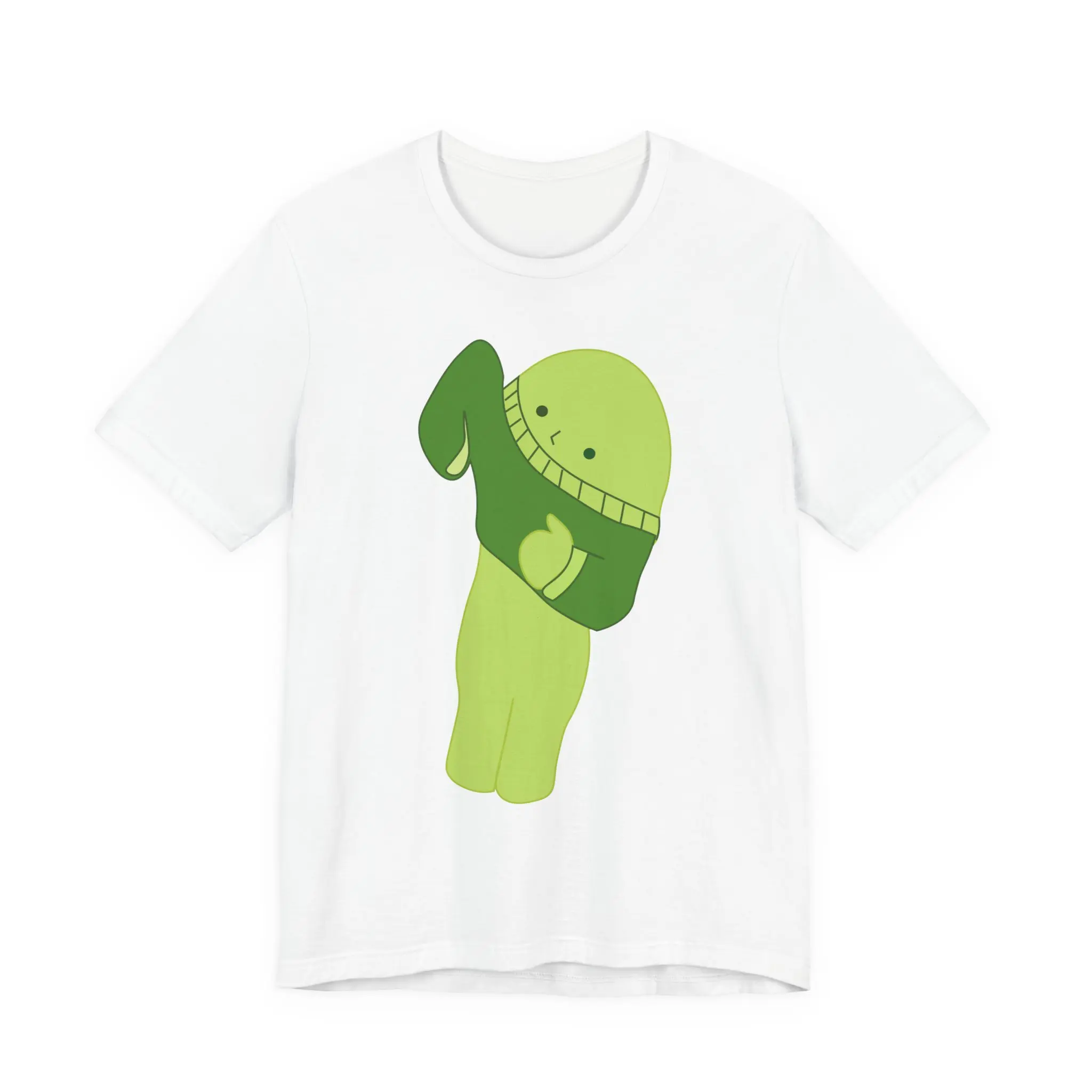 Cute Smiski Unisex Jersey Tee, Kawaii Japanese Toy Lover Gift, Short Sleeve T-Shirt, Anime Character Shirt, Funny Graphic Tee, Unique