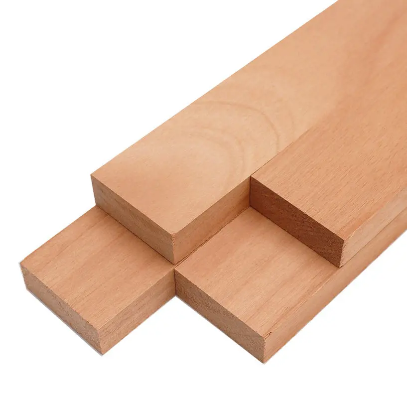 Okoume Lumber Board - 3/4" x 2" (4 Pcs)