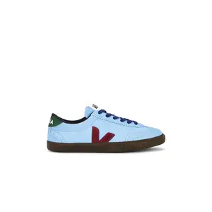 Veja Volley Sneaker in Aqua, Marsala & Eagle