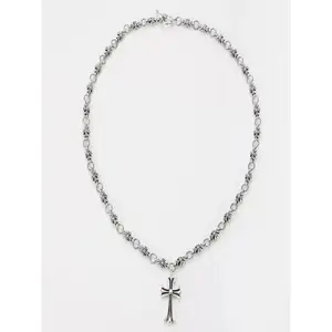 Unisex Punk-Style Cross Vintage Stackable Alloy Bracelet Set - High-Quality Chain, Ideal Gift for Birthdays, New Year