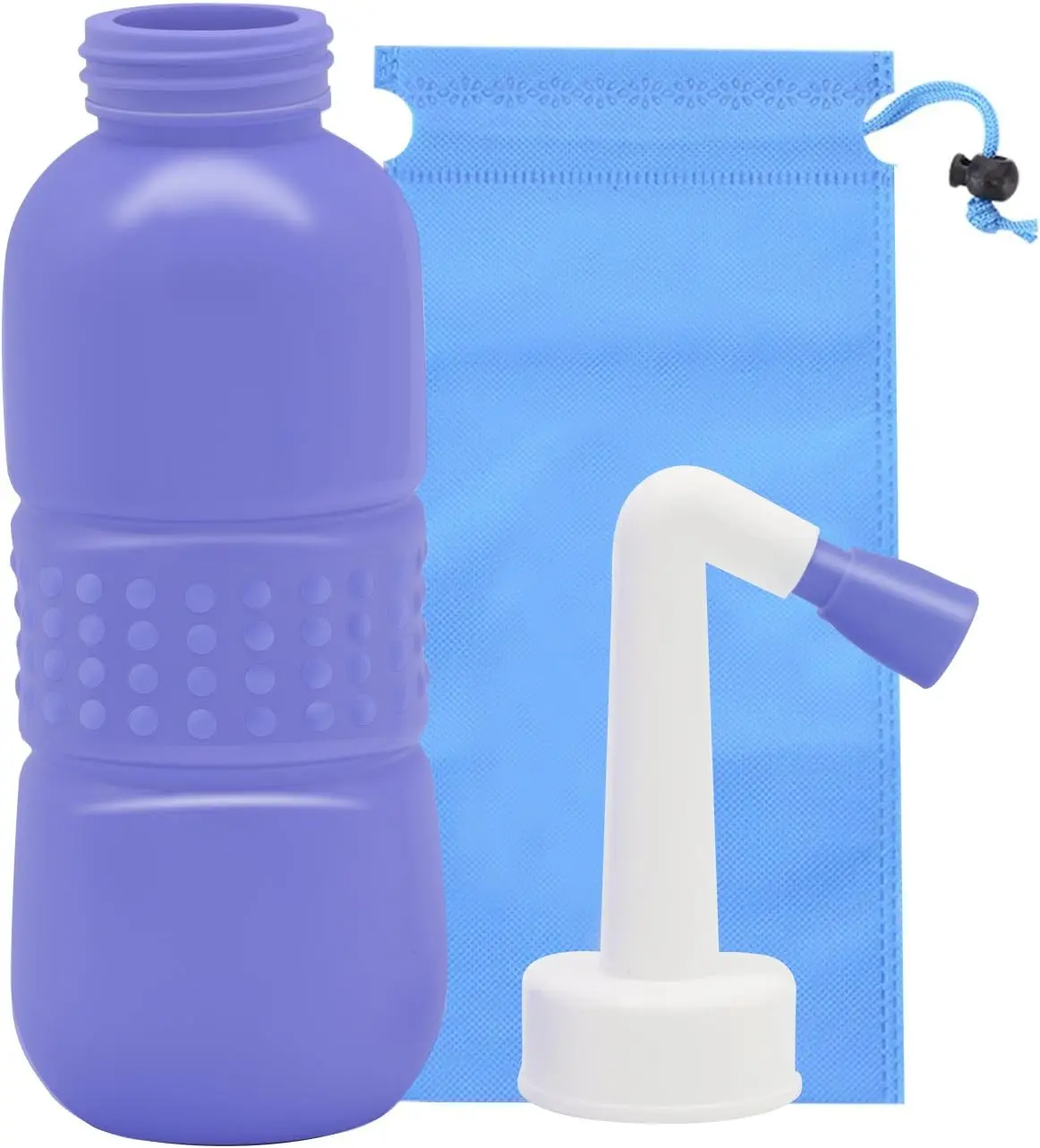 Portable Bidet, Personal Bidet Sprayer for Personal Hygiene Handheld, Cleansing,  Clean, Handheld Travel Bidet with 450ML Water Capacity and Angled Nozzle Spray