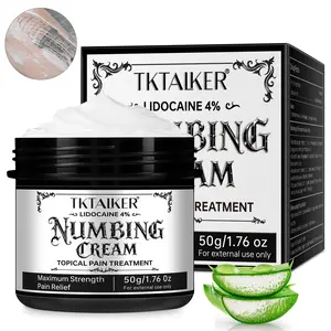 TKTALKER Tattoo Care Balm 50g/1.76 Oz, Contains Aloe Vera Leaf Juice, Skin Moisturizing Cream, Unisex Tattoo Care, No Flammable Ingredients