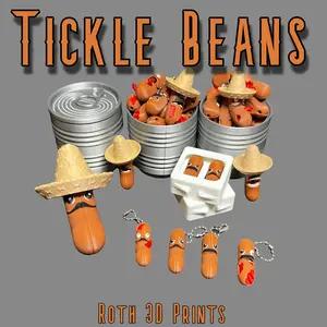 Tickle Bean Keychains