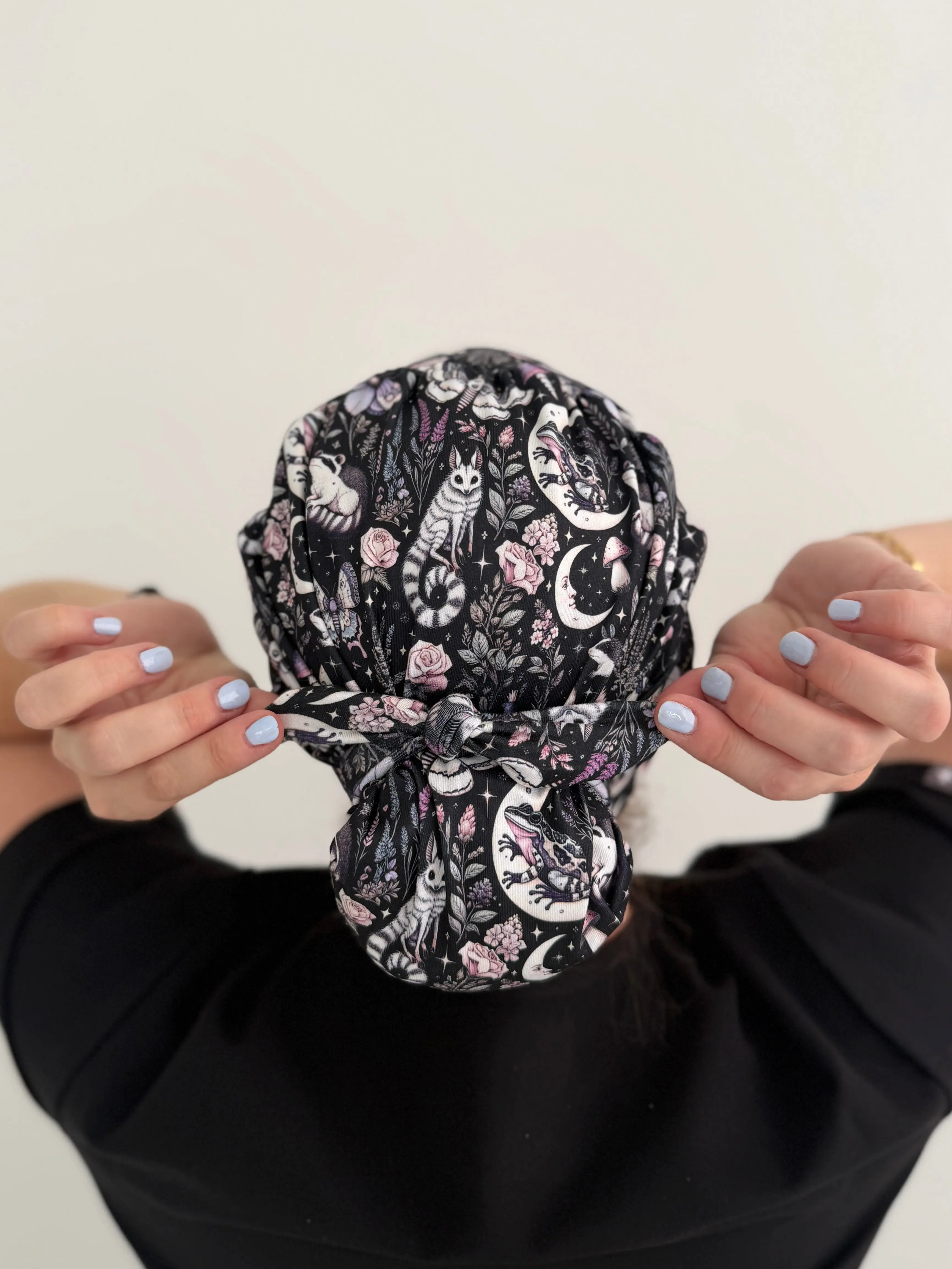 CloudCaps Scrub Cap | Nocturnal Friends