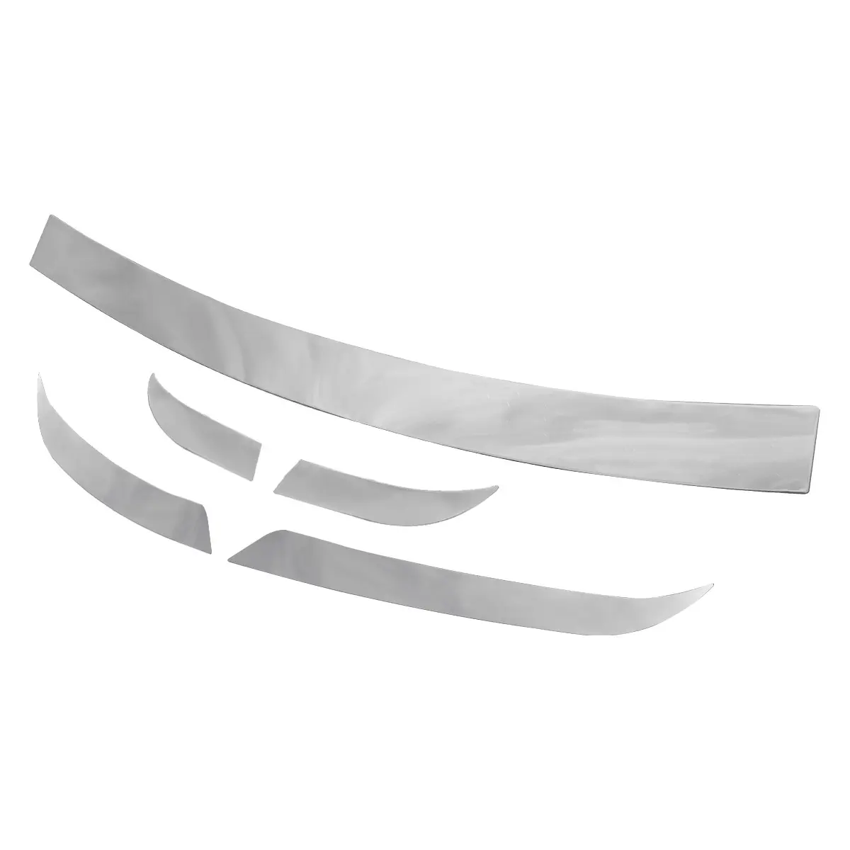 2005-2010 Chrysler 300 Chrome ABS Front & Rear Bumper 5PC Trim Set 2005-2010 Chrysler 300 Chrome ABS Front & Rear Bumper 5PC Trim Set