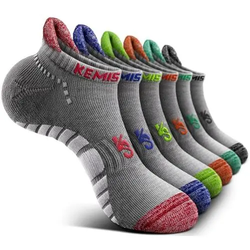 6pairs gray Heather 8049