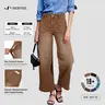 Sidefeel Women's Wide Leg Jeans High Waisted Stretchy Jeans Straight Leg Loose Fit Zimbaplatinum Ankle Denim Pants Formal Summer DealsForYouDays summerwins WeeklyDeals Summer Outfit