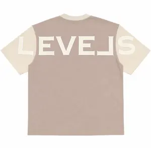 LEVELS SIGNATURE OVERSIZED TEE | CREAM DE LA CREME