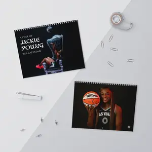 Jackkie Young 0 Basketball Calendar 2026, Silent Assassis Basketball 2026 Calendar, Best Gift For Fans, Home Decor