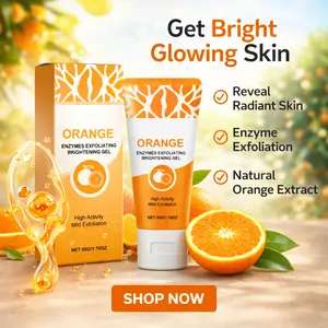 Orange Enzymes Exfoliating Gel Cleanser 50G - Mild Enzyme Dead Skin Peeling, Pore Deep Cleansing, Even Skin Texture, Smoother Complexion