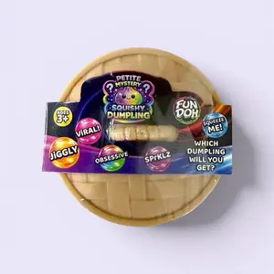 Petit Mystery Dumpling Sensory Toy, Durable Silicone Anxiety Fidgets, Portable Stress Relief Fidgeting Stress Toy