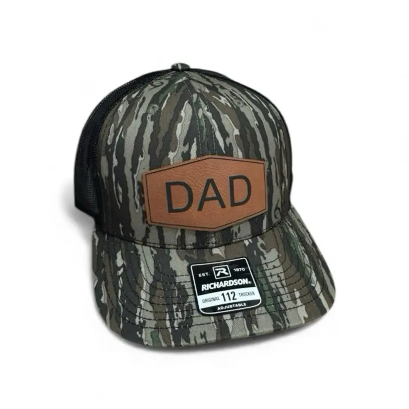 Richardson 112 - DAD Leather patch hat