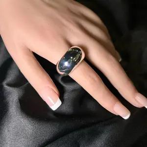 Anillo MAXI liso 925