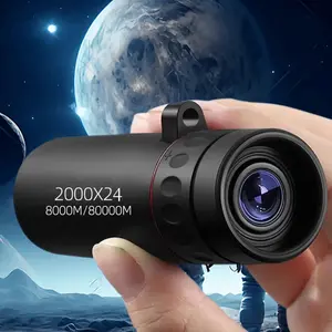 Upgrade Single Telescope 2000x24 HD Adult Monocular, Portable Monocular Binoculars, Star Gazing Gift, High-Definition Night Vision, Night Vision Telescopes