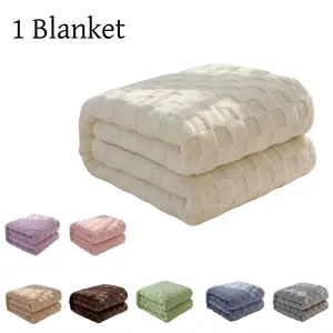 Cloud Touch Blanket, Ultra Soft Plush, Skin-Friendly, Winter Warmth, All-Season Use, Perfect for Sofa Bed Office Nap, Gift Blanket, Throw Blankets