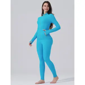 Golden Zipper | Gardenia Fragrance — Soft brushed women’s sporty tracksuit set featuring a golden zip jacket with pockets and yoga pants, thumbhole design; casual wear for women; sports suit set #fyp #leggings
