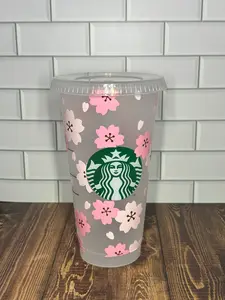 Cherry Blossom Starbucks Cold Cup