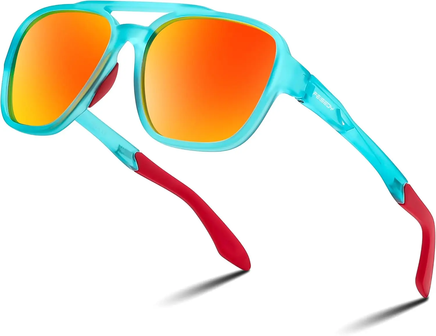 Polarized Aviator Sunglasses Women Men Retro 70s Vintage Classic Lightweight TR-90 Frame TAC Lens Outdoor UV400 B0260