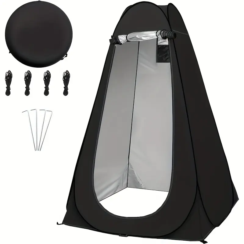 Pop-up shower tent, privacy awning, outdoor beach changing tent, temporary toilet travel equipment