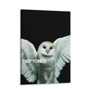 Rock Band Deftones Poster retro Canvas Art Room Aesthetic And Wall Picture Living Decor Gift（7）