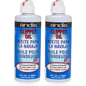 Andis Clippers Clipper Oil 4 oz (Pack of 2)