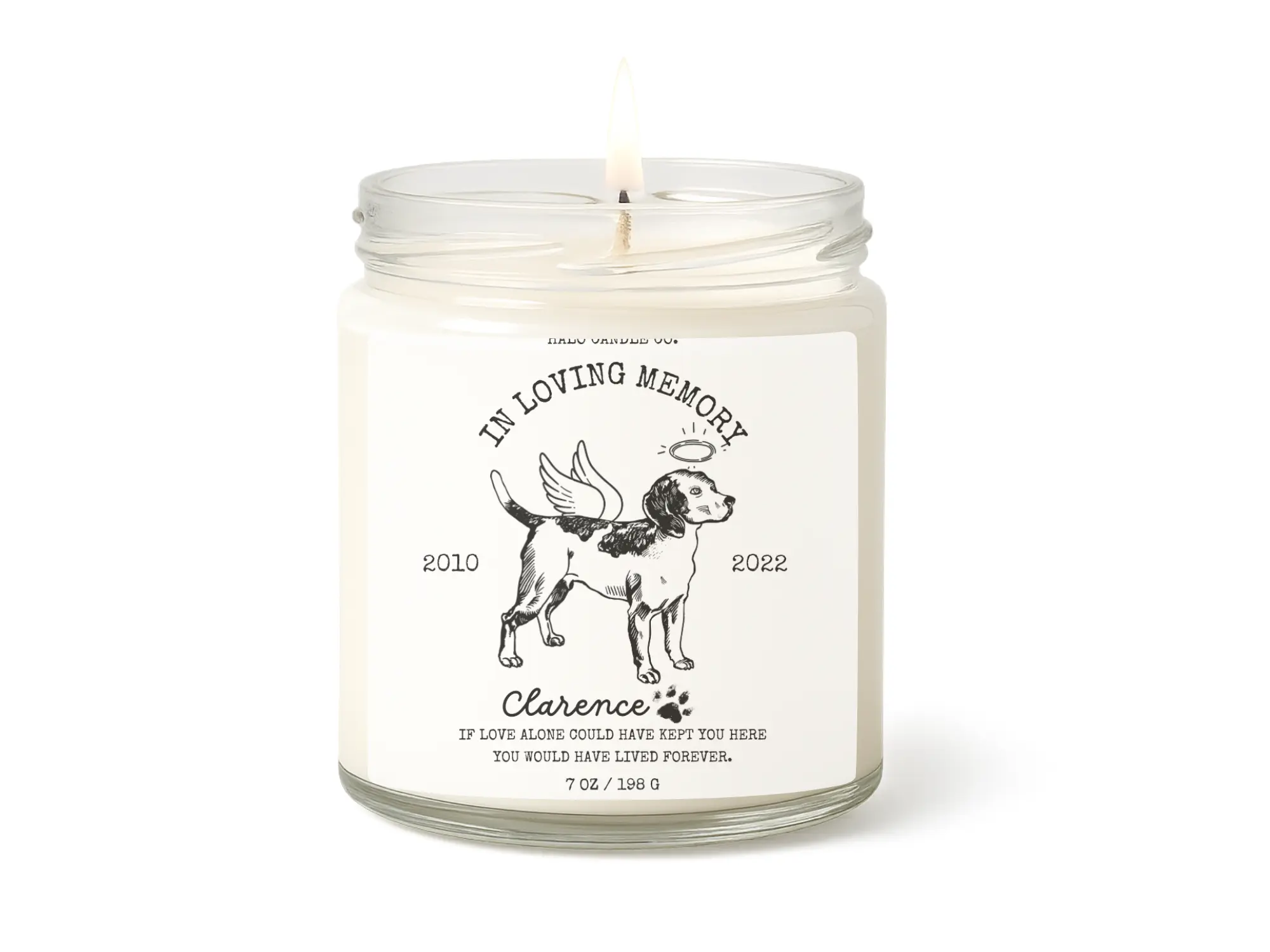 Pet Memorial Candles