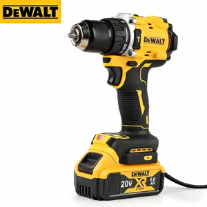 DEWALT DCD805 20V MAX XR Brushless Hammer Drill DriverKit - 90Nm Power, 2-Speed, LED Work Light, Cordless PowerDrill for Home & Professional Use
