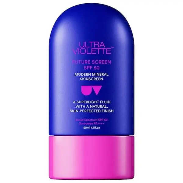 Ultra Violette  Future Screen SPF 50 Mineral Fragrance Free Facial Sunscreen Serum