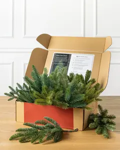 Branch Sample Kit, Set of 10, Most Realistic, 5", Green, Artificial Christmas Tree by Balsam Hill