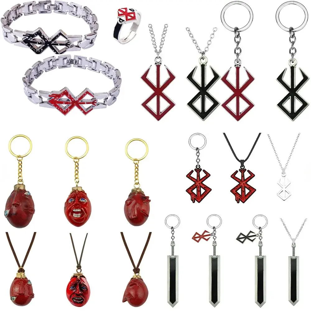 Nordic Berserker Titanium Steel Bracelet Evil Eye Talisman Dragon Slayer Greatsword Charm Stray Warrior Armor Jewelry For Men