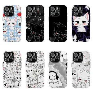 B-Boykisser Cute Furry phone Cases For iPhone 12/13/14/15/16/17 Promax Pro Plus and 17 Air ,Perfect for Her/Him fashionable gift