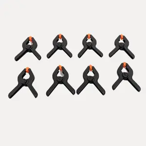 Plastic Spring Clamps for Basket Weaving — Set of 8