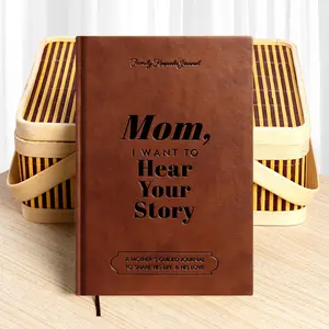 Mom I Want to Hear Your Story Journal - Hardcover Keepsake Book. The Gifts for Mom Birthday from Daughter Son to Tell Her Story. Memory Preservation Gifts Sentimental Present for Thanksgiving, Christmas & Mother’s Day
