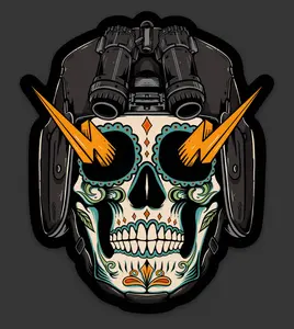 Sugar Skull Sticker