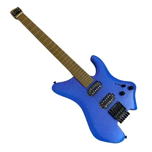 Headless electric guitar, solid body, HH pickup, maple fretboard, 6 strings, 24 frets