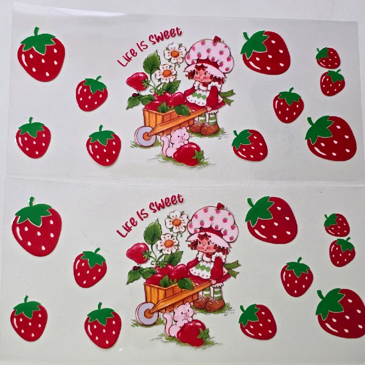 strawberry 16oz wrap ready to ship #16ozwraps