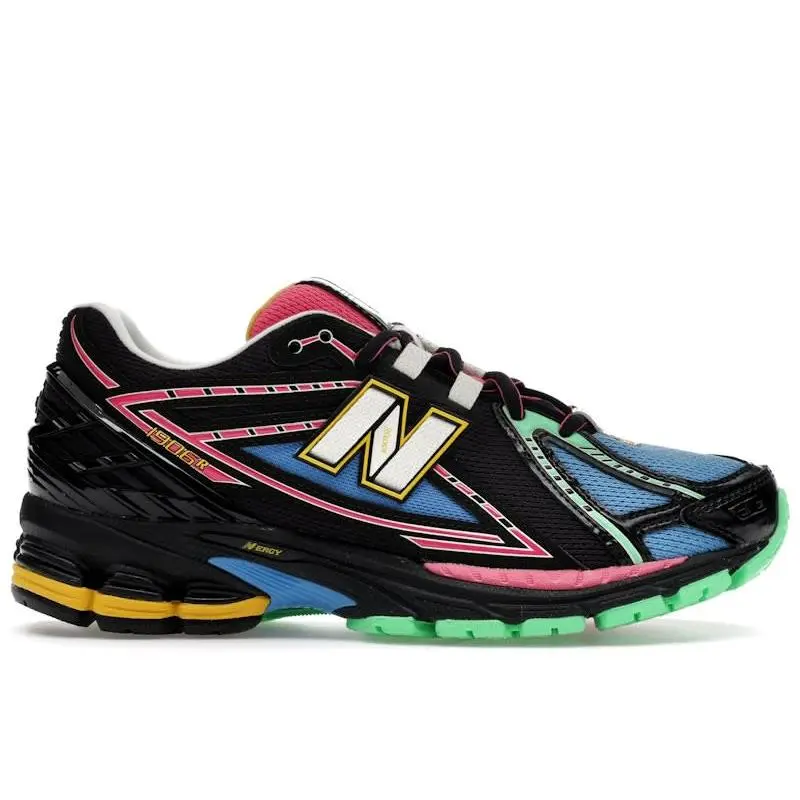 New Balance 1906R Black Multi Men's Women's Sneakers Running Shoes Lightweight Cushioned Athletic Footwear Breathable Mesh Casual Sports Shoes Everyday Comfort Retro Running Style Durable Rubber Sole Lace-Up Shoes