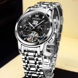 OLEVS Watch OLEVS Men Pro Diver Mens 30mm Two Tone Automatic Watch 9910A