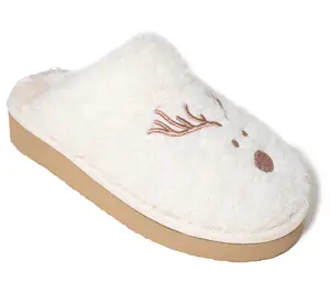 Minnetonka Women's Reindeer Scuff Slipper