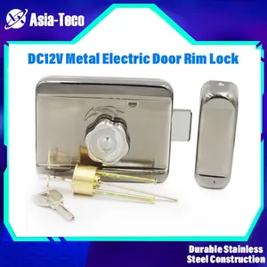 Dc12v Metal Electronic Door Lock Access Control System, Single Head/dual Head Motor Lock, Integrated Anti-Theft Door Lock for Home Office Security, Door Hardware