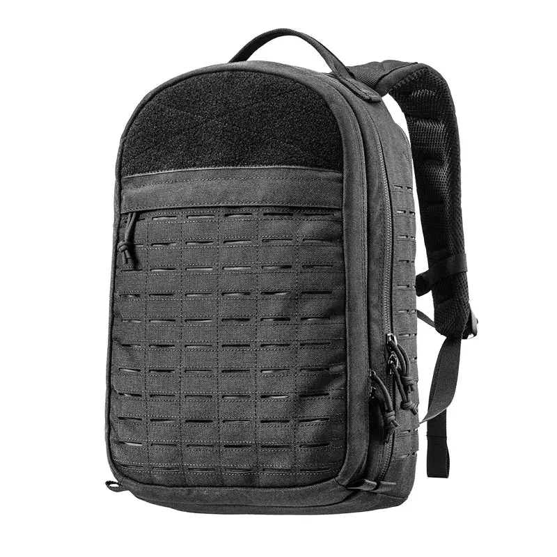YAKEDA KF-054 Unisex Youth Military Inspired Backpack, 35L Large Capacity Molle System Bag, Durable Plain Design Outdoor Backpack for Hiking, Camping, Military Inspired Backpacks