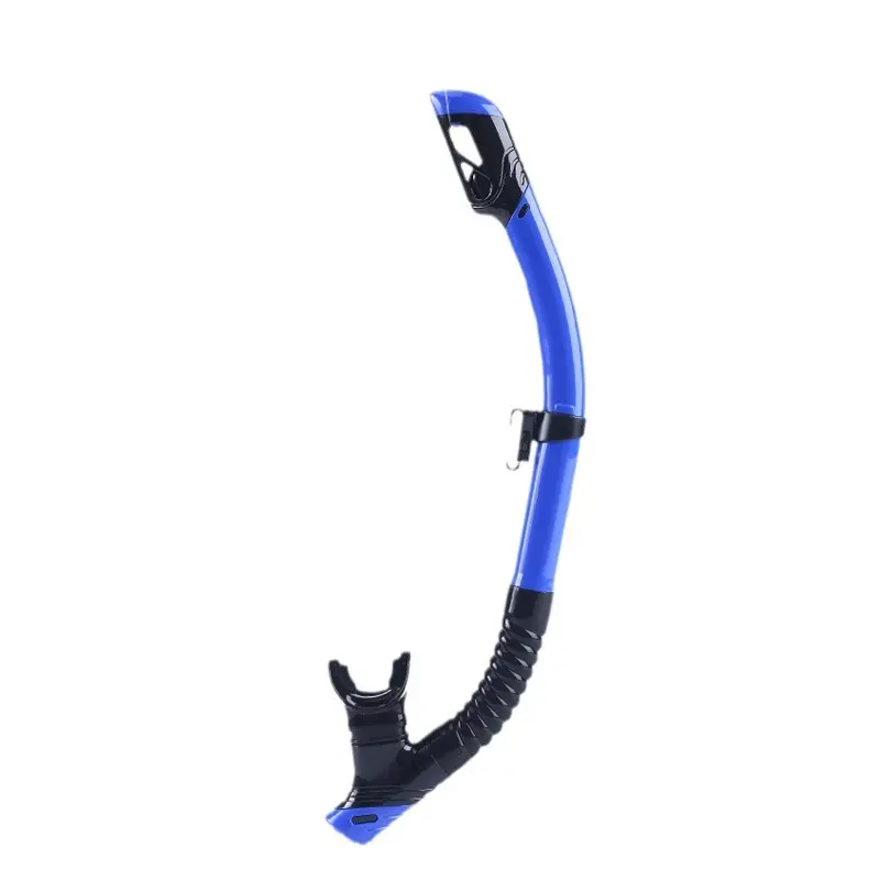 Direct supply free diving full dry breathing tube, fashionable liquid silicone hose snorkeling accessories snorkeling breathing tube
