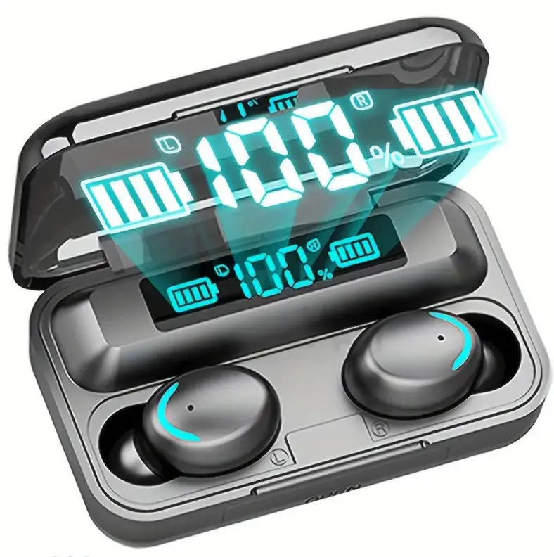 TEMPOMIND Compact Wireless In-Ear Earbuds - Bluetooth Active Sport Earbuds for Fitness, Not Water Resistant Electronic Audio Headphones