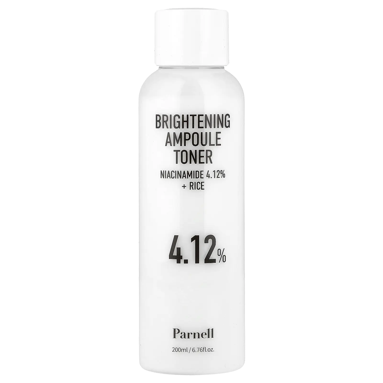 Parnell Niacinamide 4.12 Rice Brightening Ampoule Toner, 6.76 fl oz (200 ml)