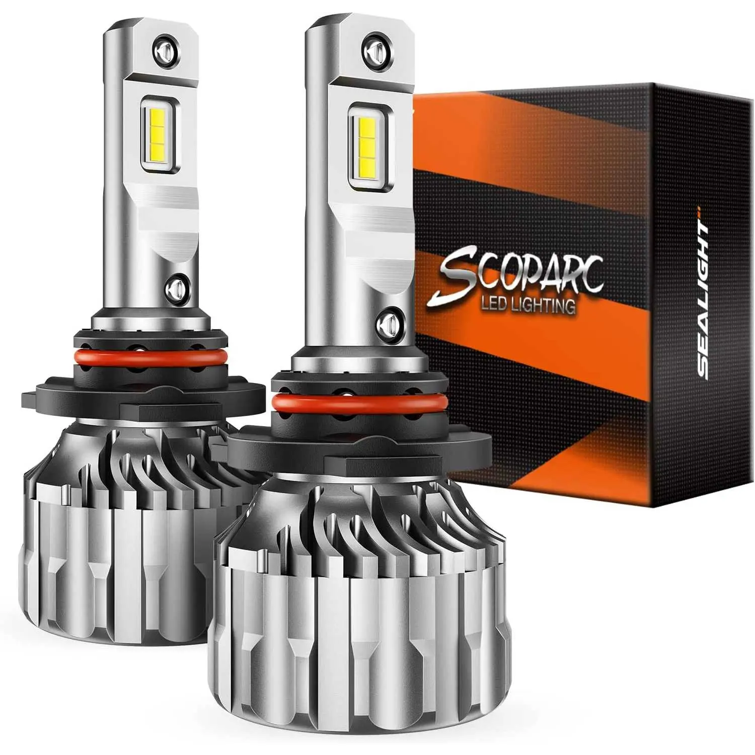 2014 Toyota RAV4 9005/HB3 70W 6500K White IP67 LED Headlight Bulbs 2PCS SEALIGHT S6